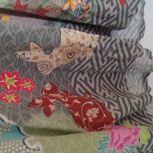 Johnny Was Multicolor Floral Tunic - Picture 8 of 16